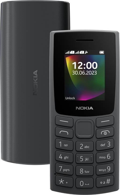 Nokia 106 Dual Sim Keypad Phone, Built-in UPI Payments App, MP3 Player (Charcoal)