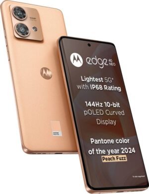 Motorola Edge 40 Neo (Peach Fuzz, 128 GB) (8 GB RAM)