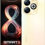 Infinix SMART 8 (Shiny Gold, 128 GB) (8 GB RAM)