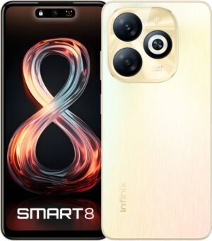Infinix SMART 8 (Shiny Gold, 128 GB) (8 GB RAM)