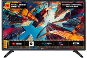 KODAK Special Edition 60 cm (24 inch) HD Ready LED Smart Linux TV with 20W Sound Output (24SE5002)