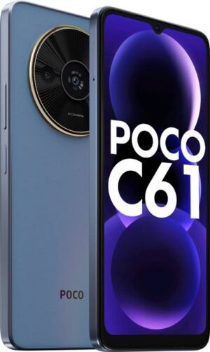 POCO C61 (Ethereal Blue, 64 GB) (4 GB RAM)