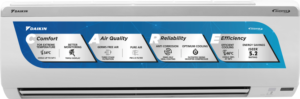 Daikin 2025 Model 1.5 Ton 5 Star Split Inverter AC (MTKM50UV16VA/RKM50UV16VA, White)