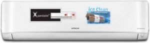 Hitachi 2023 Model 1.5 Ton 3 Star Split Inverter ir throw with Hexa Sensor Technology AC (RAS.G318PCBIBF/RAK.G318PCBIBF/RAC.318WCBIE, White)