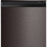 TOSHIBA 253 L Frost Free Double Door 2 Star Refrigerator with Real Inverter, AG+ Deodorizer (Satin Grey, GR-RT328WE-PMI(37))