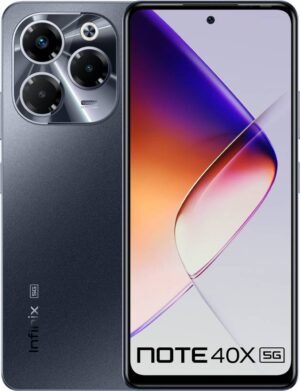 Infinix Note 40X 5G (Starlit Black, 256 GB) (12 GB RAM)