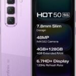 Infinix Hot 50 5G (Dreamy Purple, 128 GB) (4 GB RAM)