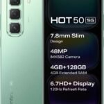 Infinix Hot 50 5G (Sage Green, 128 GB) (4 GB RAM)