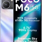 POCO M6 5G (Orion Blue, 128 GB) (4 GB RAM)