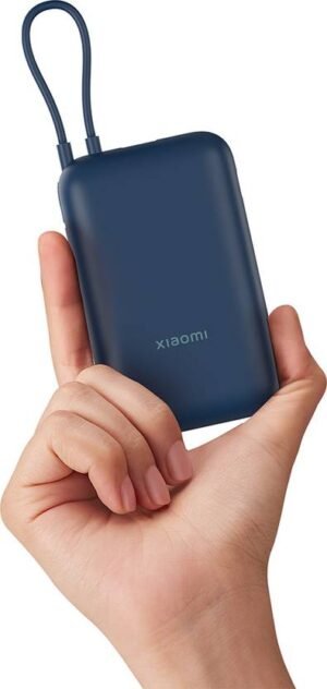Mi 10000 mAh 22.5 W Compact Pocket Size Power Bank (Blue, Lithium-ion, Power Delivery 3.0 for Mobile, Earbuds, Speaker, Smartwatch, Trimmer, Tablet)