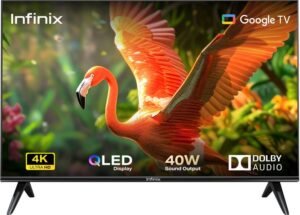 Infinix 109 cm (43 inch) QLED Ultra HD (4K) Smart Google TV (43GU3Q)