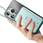 boAt 10000 mAh Power Bank (Aqua, Lithium Polymer, for Mobile, Earbuds, Smartwatch, Speaker, Tablet, Trimmer)
