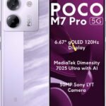 POCO M7 Pro 5G (Lavender Frost, 128 GB) (6 GB RAM)