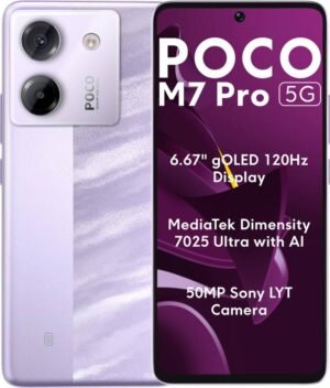 POCO M7 Pro 5G (Lavender Frost, 128 GB) (6 GB RAM)