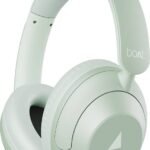 boAt Rockerz 650 Pro(2025 Launch), Touch/Swipe Controls, Dolby Audio, 80 Hrs Battery Bluetooth (Sage Green, On the Ear)