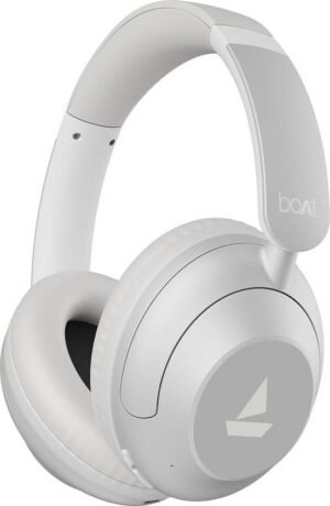 boAt Rockerz 650 Pro(2025 Launch), Touch/Swipe Controls, Dolby Audio, 80 Hrs Battery Bluetooth (Silver Frost, On the Ear)