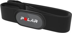 Polar H9 Heart Rate Sensor Chest Strap (M-XXL) (Black) (Black Strap, Size : M - XXL)