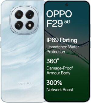 OPPO F29 5G (Glacier Blue, 128 GB) (8 GB RAM)