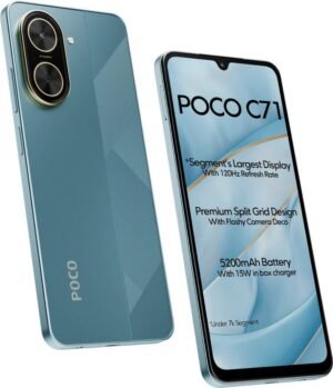 POCO C71 (Cool Blue, 128 GB) (6 GB RAM)