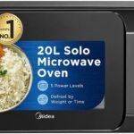 Midea 20 L Solo Microwave Oven (MMO20CXA-MMPEBK, Black)