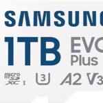 SAMSUNG A2 V30 EVO Plus 1 TB MicroSDXC Class 10 160 MB/s Memory Card Compatible with Mobile, Tablet, Computer, Gaming Console, Camera (With Adapter)
