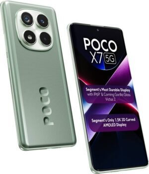 POCO X7 5G (Glacier Green, 256 GB) (8 GB RAM)