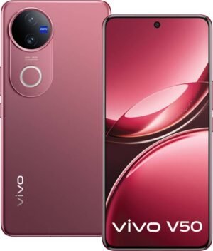 vivo V50 5G (Rose Red, 128 GB) (8 GB RAM)