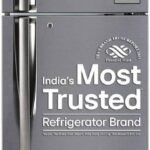 LG 242 L Frost Free Double Door 2 Star Refrigerator with DoorCooling+ & Smart Inverter Compressor (Shiny Steel, GL-I292RPZY)