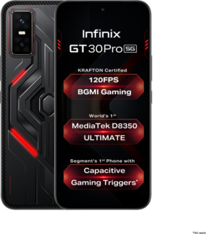 Infinix GT 30 Pro 5G+ (Dark Flare, 256 GB) (12 GB RAM)