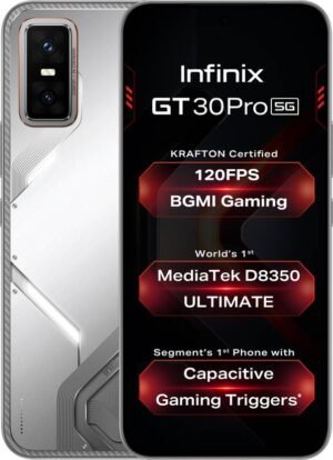 Infinix GT 30 Pro 5G+ (Blade White, 256 GB) (8 GB RAM)