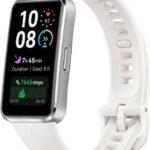 Huawei Band 10,AI Fitness Monitoring,Sleep Analysis,Emotional Wellbeing Assistant (White Strap, Size : Free size)