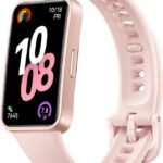 Huawei Band 10,AI Fitness Monitoring,Sleep Analysis,Emotional Wellbeing Assistant (Pink Strap, Size : Free size)