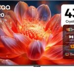 Coocaa Y74 Pro 108 cm (43 inch) QLED Ultra HD (4K) Smart Google TV 2025 Edition with Dolby Vision & Dolby Atmos| 120Hz Game Accelerator| ALLM| MEMC| Wide Colour Gamut| 30W Sound| 32 GB Storage (43Y74 Pro)