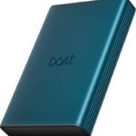 boAt 10000 mAh 22.5 W Compact Pocket Size Power Bank (Steel Blue, Lithium Polymer, Fast Charging, Quick Charge 3.0 for Mobile, Tablet, Earbuds)