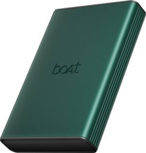 boAt 10000 mAh 22.5 W Compact Pocket Size Power Bank (Emerald Green, Lithium Polymer, Fast Charging, Quick Charge 3.0 for Mobile, Tablet, Earbuds)