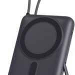 MarQ by Flipkart 10000 mAh Wireless With MagSafe Power Bank (Grey, Lithium Polymer, for Mobile)