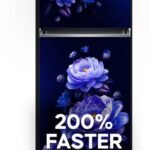 Haier 240 L Frost Free Double Door 2 Star Refrigerator (Marine Blossom, HEF-252IEMF-P)