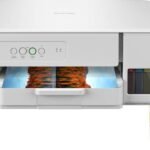 brother DCP-T236 Multi-function Color Ink Tank Printer (Borderless Printing) for Print/Copy/Scan with 27/11 PPM BK/CL, 150 Sheet Paper Tray, Print Upto 7.5K Pages in Black & 5K in Color Each for (CMY), Best for Home Printing (4 Ink Bottles Included)