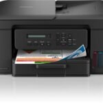 brother DCP-T730DW Multi-function WiFi Color Ink Tank Printer (Borderless Printing) for Print/Copy/Scan with ADF Printer, Print Upto 15K Pages Black & 5K in Color Each for(CMY), Auto Duplex 2-Sided Printer (5 Ink Bottles Included)
