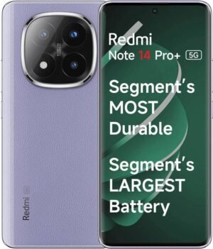 REDMI Note 14 Pro+ 5G (Phantom Purple, 128 GB) (8 GB RAM)