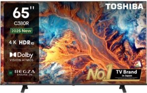 TOSHIBA 65C380RP 164 cm (65 inch) Ultra HD (4K) LED Smart VIDAA TV (65C380RP)