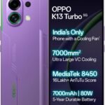 OPPO K13 Turbo 5G (Purple Phantom, 128 GB) (8 GB RAM)