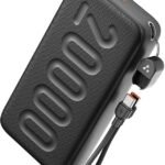 Ambrane 20000 mAh 22.5 W Power Bank (Black, Lithium Polymer, Power Delivery 3.0, Quick Charge 3.0 for Mobile, Smartwatch, Earbuds)