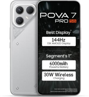 Tecno Pova 7 Pro 5G (Dynamic Grey, 128 GB) (8 GB RAM)
