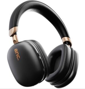 GOBOULT Fluid X Pro ANC Calling, 70Hrs Battery Life, Foldable design Bluetooth & Wired (Pro Black, On the Ear)