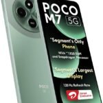 POCO M7 5G – Locked with Airtel Prepaid (Mint Green, 128 GB) (6 GB RAM)