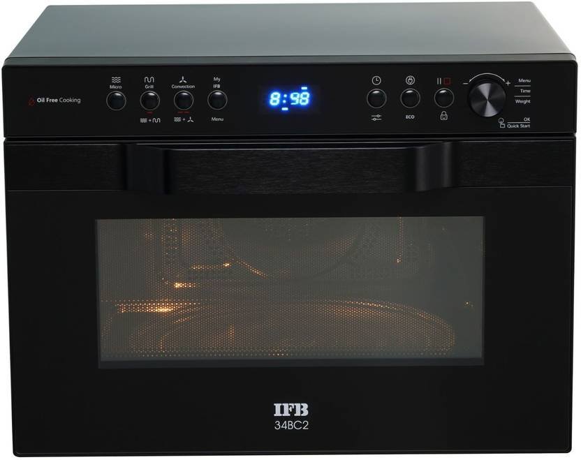 IFB 34 L Convection Microwave Oven (34BC2, Black)