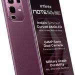 Infinix NOTE 50s 5G+ 45W Charger In the Box & AI (Mystic Plum, 128 GB) (6 GB RAM)
