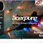 acerpure Nitro 164 cm (65 inch) QLED Ultra HD (4K) Smart Google TV 2025 Edition with 120 Hz GTV 5.0 |Android 14 |Dolby Vision & Dolby Atmos|50W Sound|Tuner|Wi-Fi Direct|ALLM |VRR|MEMC|Karaoke|AI|Gaming |Wall Mount (AP65UG75PNTO5)