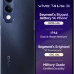 vivo T4 Lite 5G Charger in the Box (Prism Blue, 128 GB) (6 GB RAM)